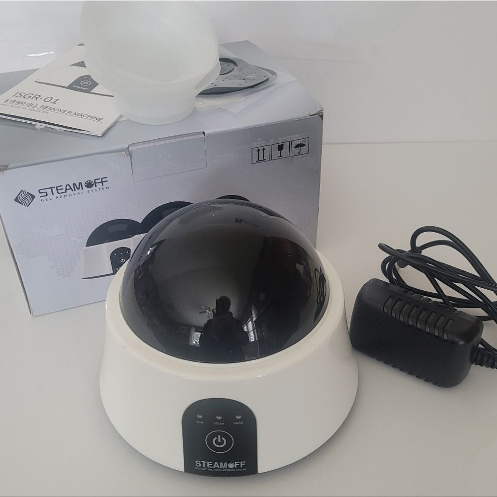 Steam Off Electric Gel Nail Polish Steam Removal System